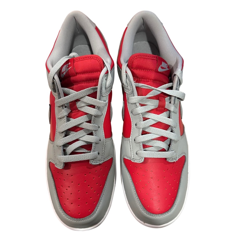 Nike Dunk Low Size 12 Red Silver Reverse Ultraman FQ6965-600 Retro Streetwear - Picture 10 of 11